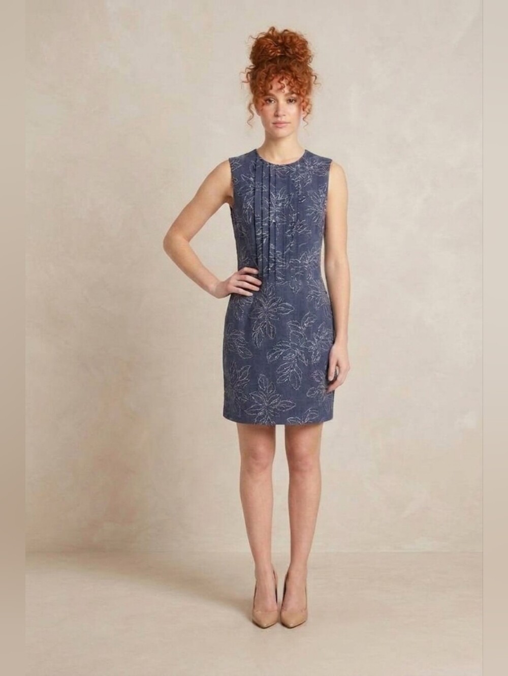 NWOT Pendleton Sleeveless Floral Sheath Dress